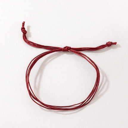 Colorful Ethnic Braided Adjustable Bracelet