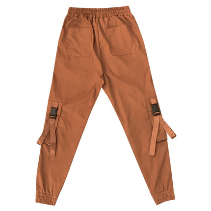 Wholesale Men's Spring Autumn Casual Loose Large Size Cargo Pants